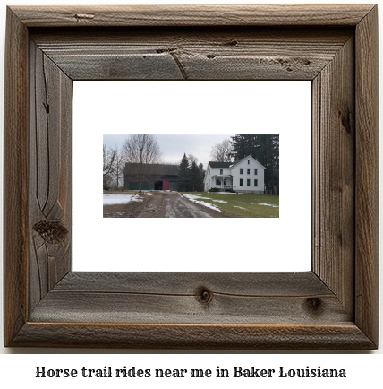 horse trail rides near me in Baker, Louisiana